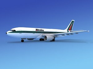 3d model airline airbus a300