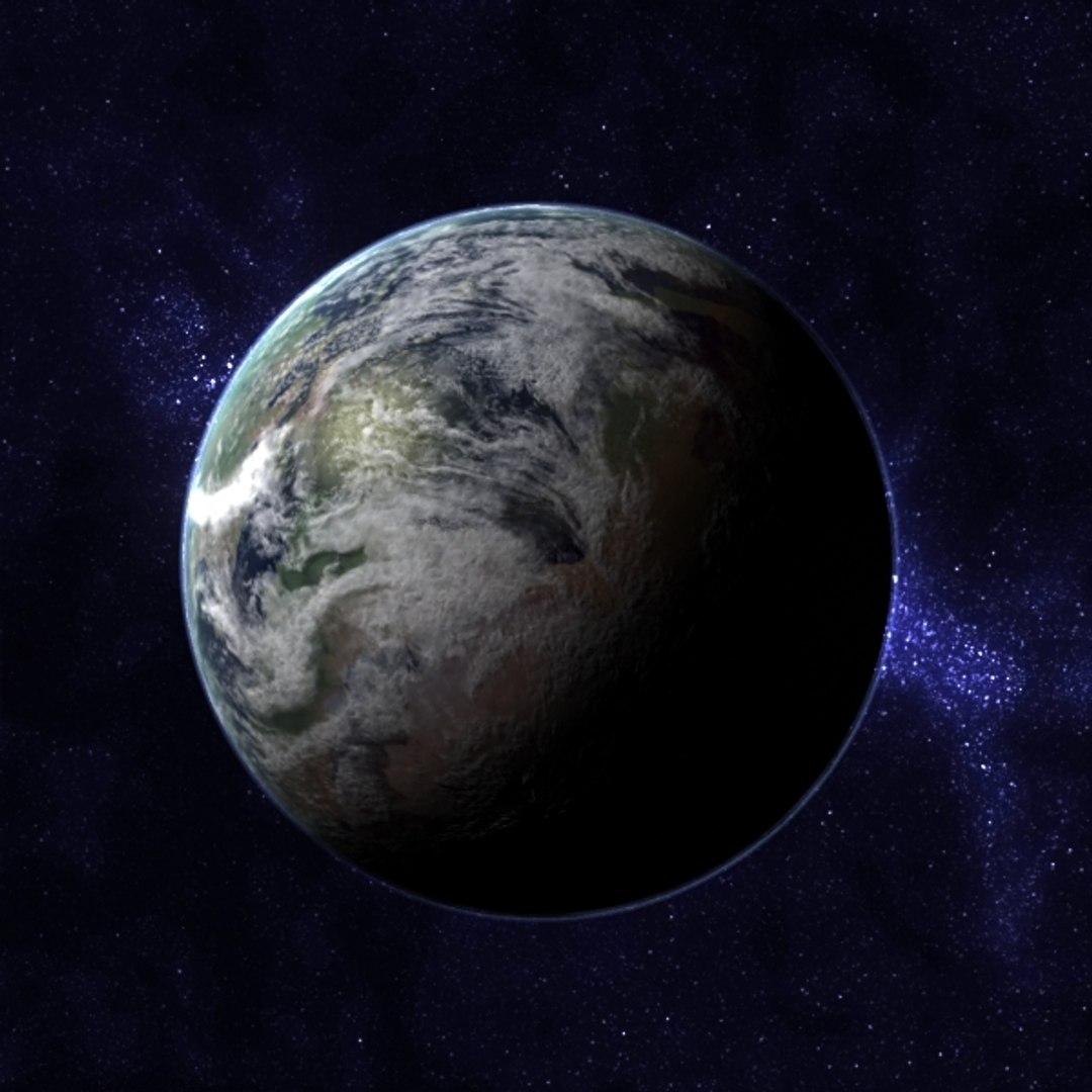 Devonian Earth Middle 3d Model