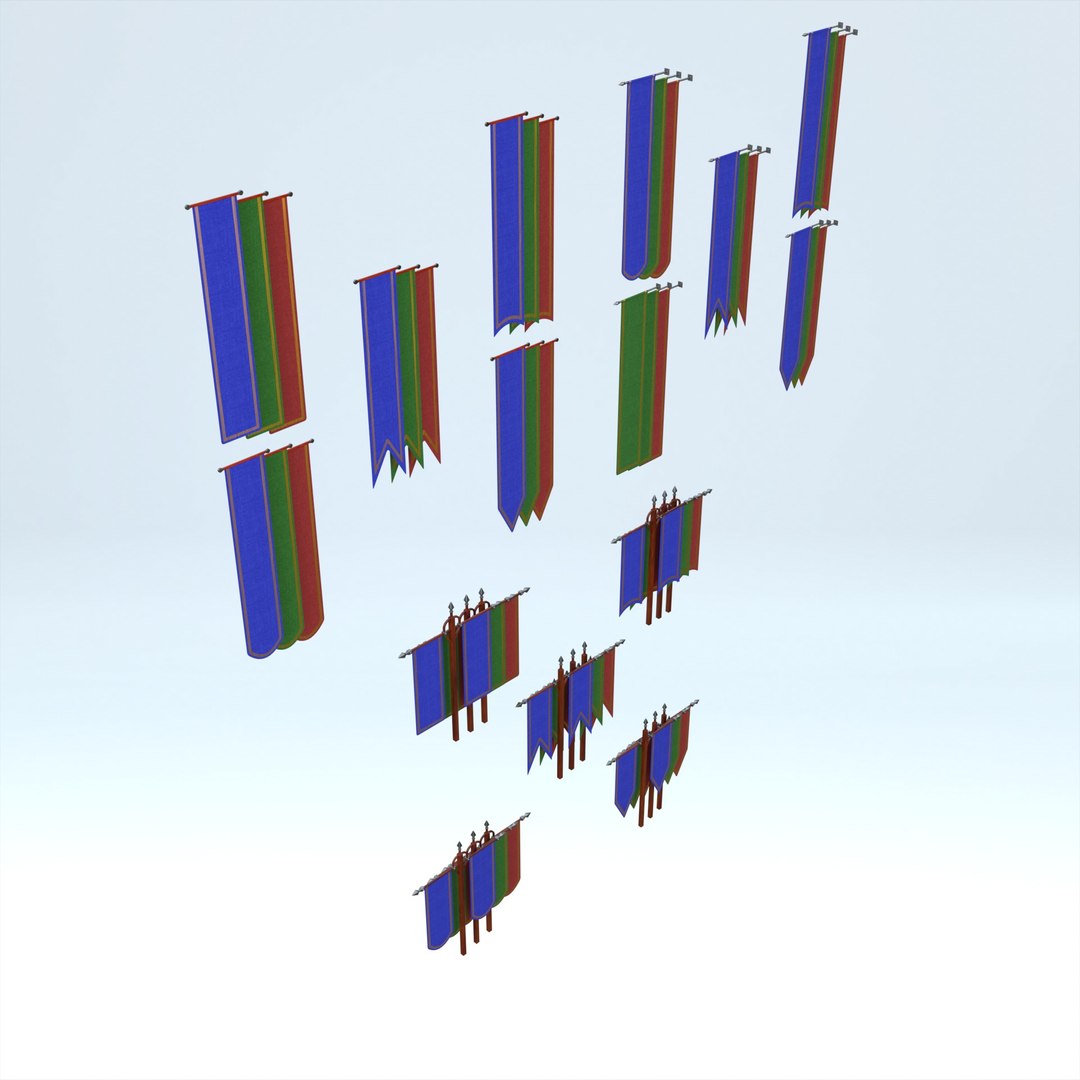 Medieval Banner Bundle featuring multiple mounting styles 3D model https://p.turbosquid.com/ts-thumb/SX/1nkEmt/HD/4_angle_right_back_shot/jpg/1773695876/1920x1080/fit_q87/e921f666a582f4ce50cf25118ddb66635a188cb3/4_angle_right_back_shot.jpg