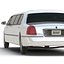 c4d stretch car limousine white