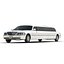 c4d stretch car limousine white