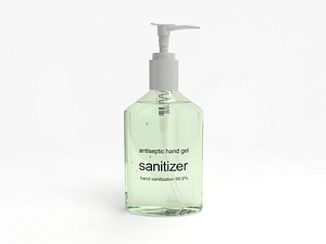 hand sanitizer 3D model
