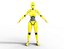 Model robota Sci-Fi Female Rigged PBR