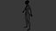 Model robota Sci-Fi Female Rigged PBR
