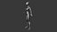 Model robota Sci-Fi Female Rigged PBR