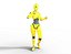 Model robota Sci-Fi Female Rigged PBR