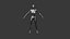 Model robota Sci-Fi Female Rigged PBR