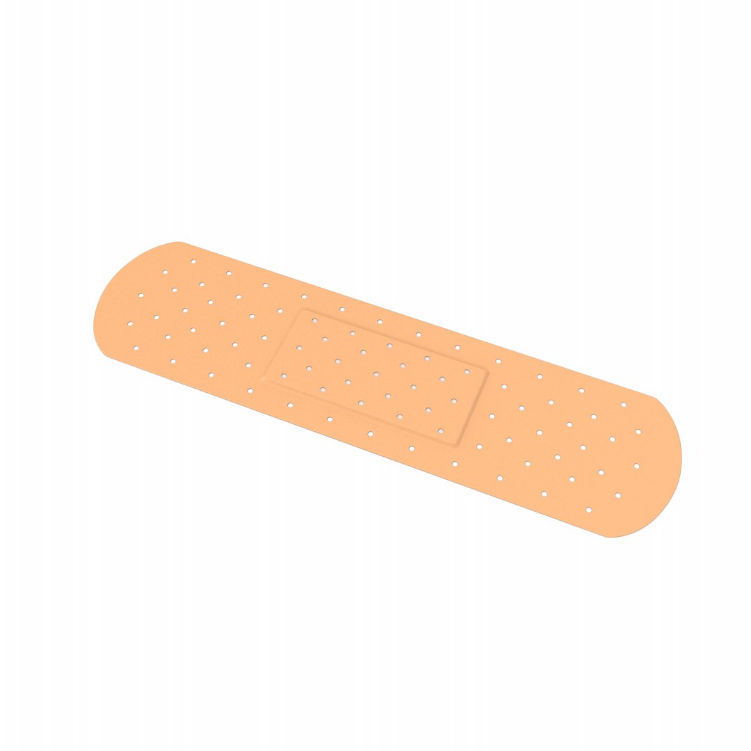 3D Medical Plaster model https://p.turbosquid.com/ts-thumb/SX/C49ujU/yo/medicalplaster.d02.2k/png/1648319894/1920x1080/fit_q87/1ce8ca8f785d86f954771ec66ffb50b45ab965a5/medicalplaster.d02.2k.jpg