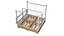 Collapsible Mesh Metal Pallet Cage 3D model