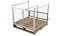 Collapsible Mesh Metal Pallet Cage 3D model