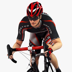 Cyclist Animated HQ 003 Editorial License