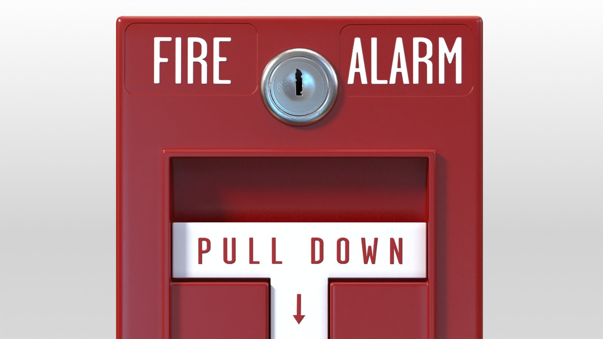 Realistic Alarm Button Model - TurboSquid 1473514