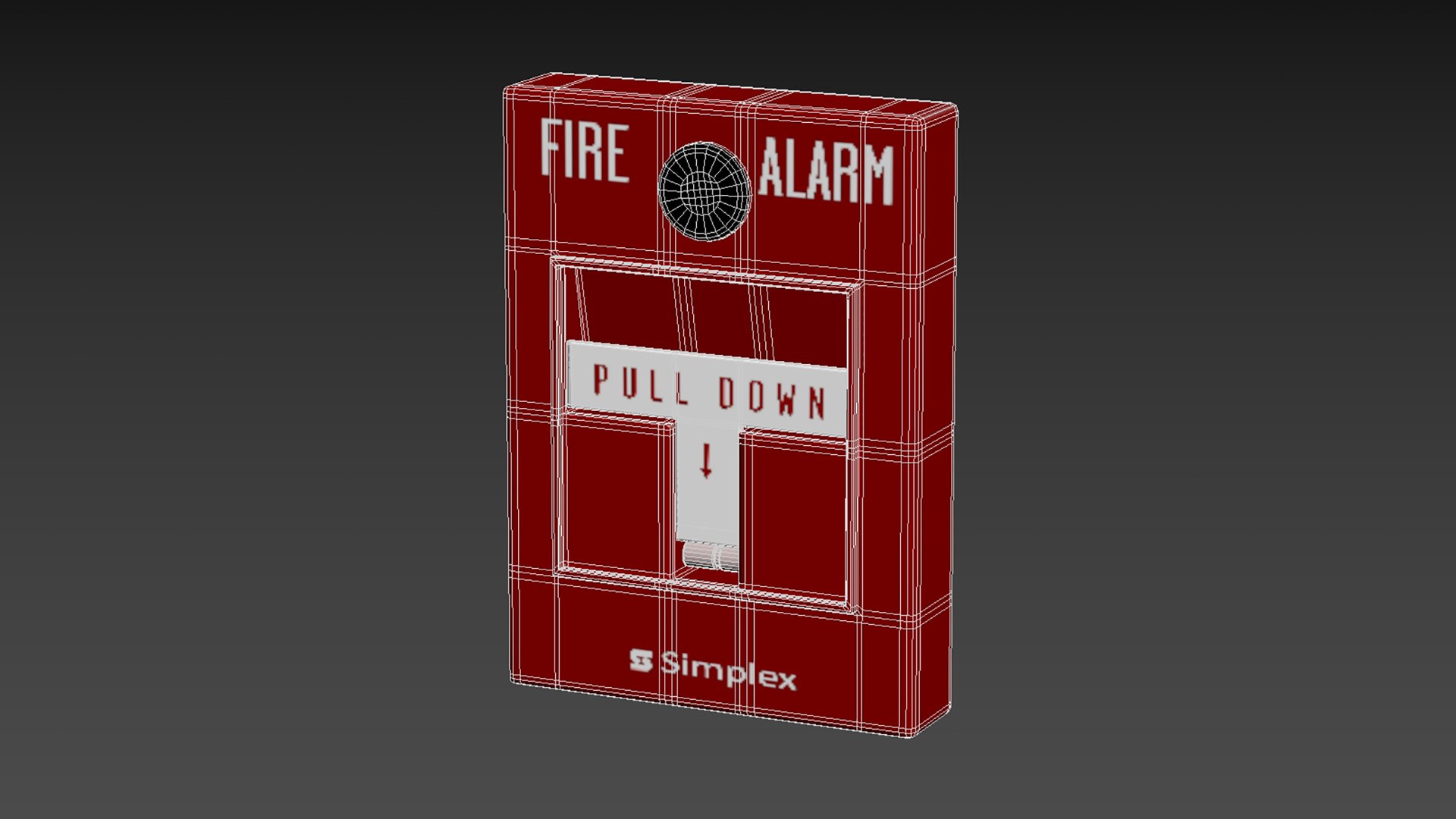 Realistic Alarm Button Model - TurboSquid 1473514