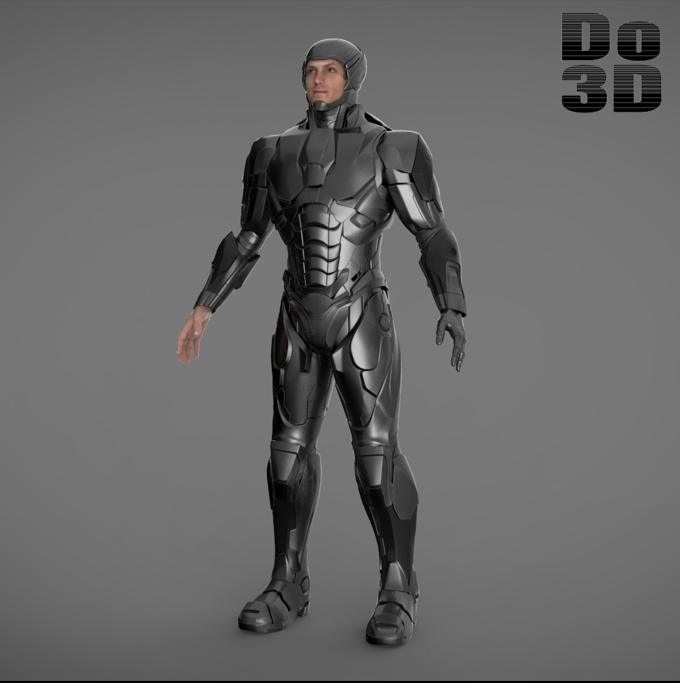 robocop 2014 3d model