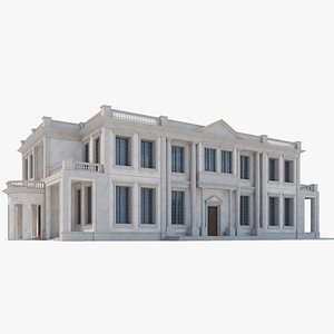 Classic English Palace 3D model