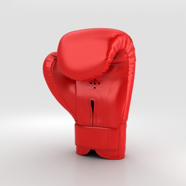 boxing gloves 3D model