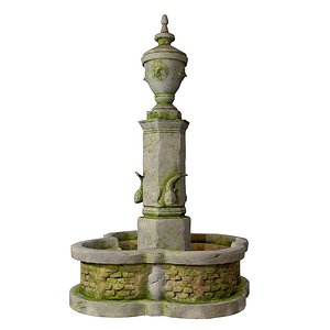 fountain ready tris 3D