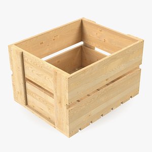 Large High Wooden Fruit Packaging of Boards model