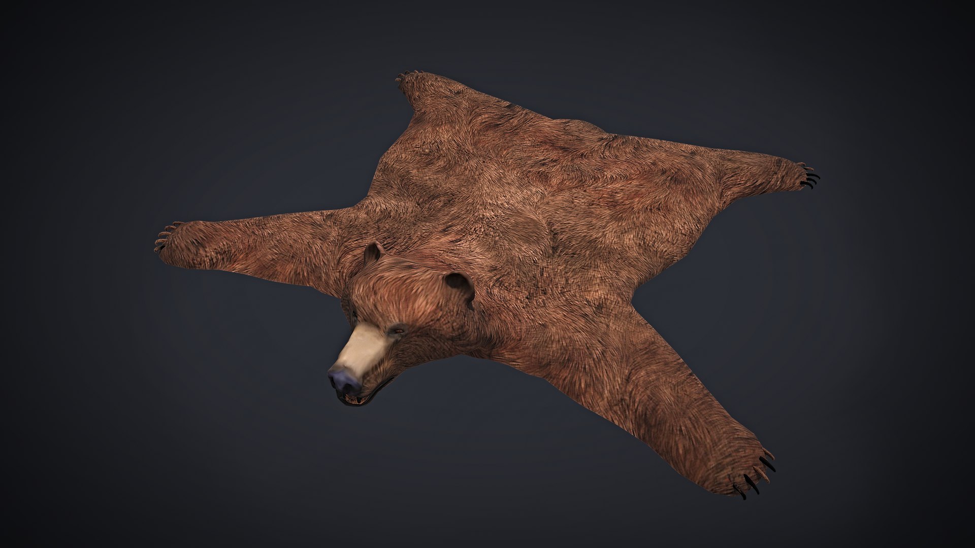 bear rug 2k animation model https://p.turbosquid.com/ts-thumb/SX/a67ZlJ/Pe/03/png/1612464820/1920x1080/fit_q87/f5113f6c1dbdbe494cbbbd7d4f57e55a3bd3a548/03.jpg