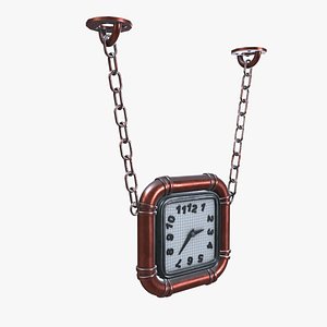 wall clock 3D