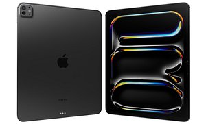 Apple iPad Pro M5 2025 13 Inch Black 3D model