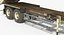 Combine Harvester Trailer Dirty Rigged 3D Model