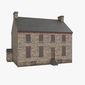 3D Stone house