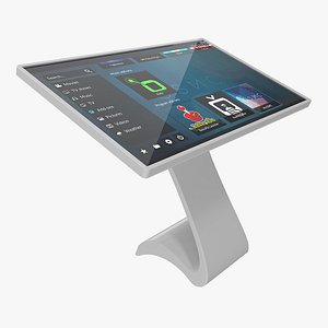 Multi Touch Information Kiosk Lcd Display