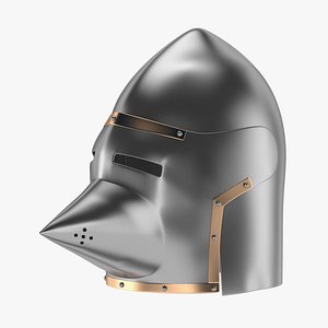 3D Medieval Helmet 02 model