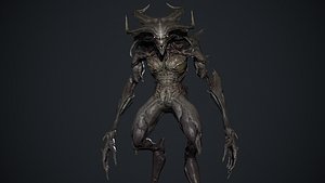 3D Demon Character 6 model