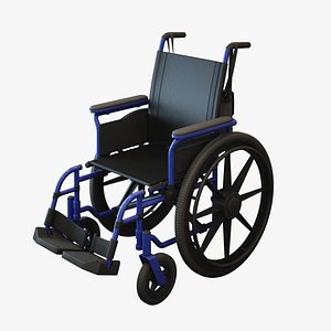 wheelchair chair 3d max