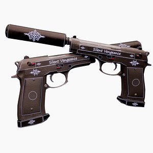 Stylized Handgun