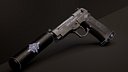 Stylized Handgun