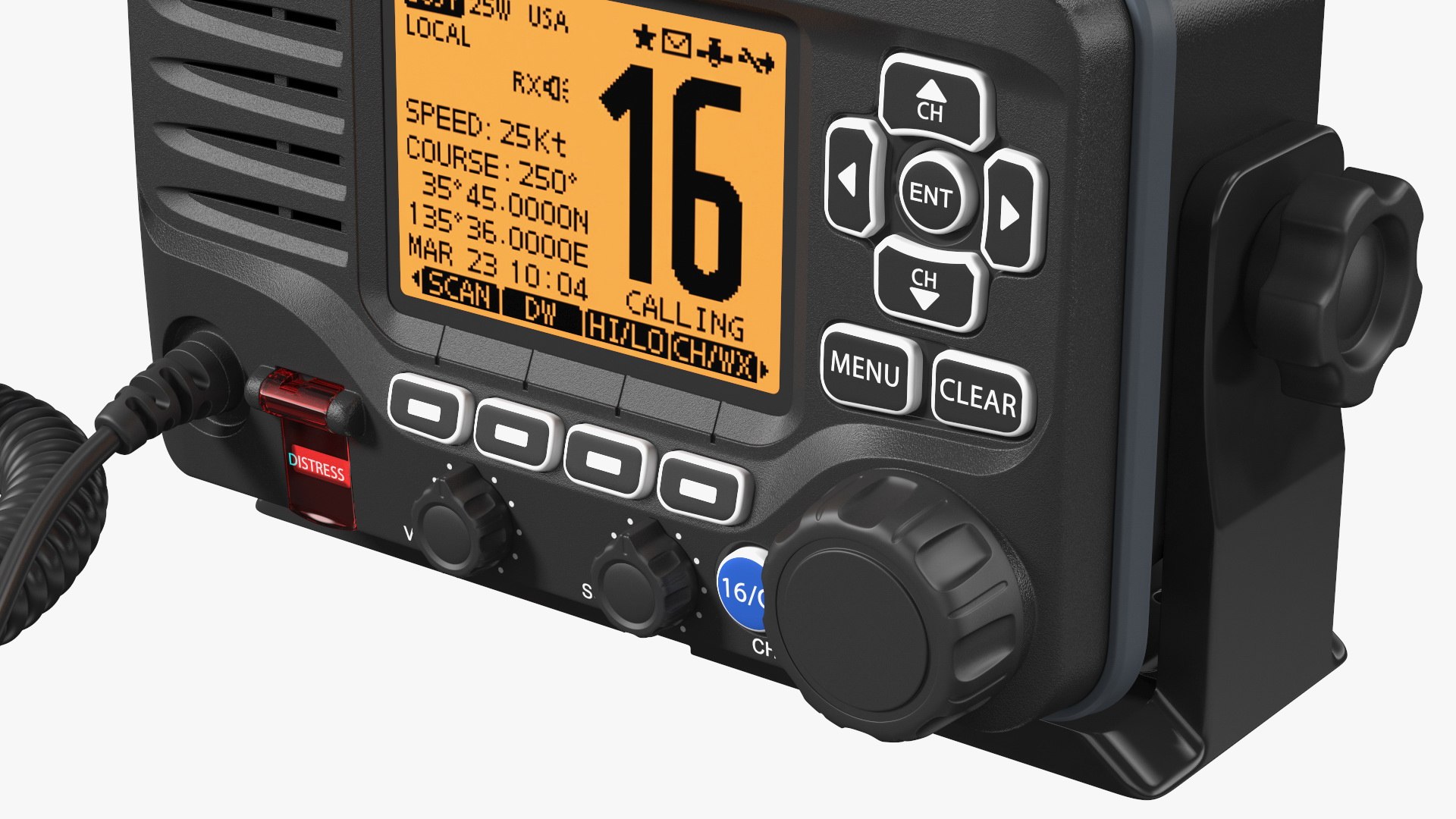 3D Icom M506 Marine Vhf Model - TurboSquid 1694976