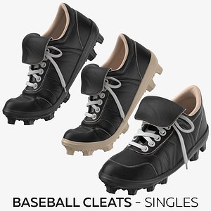 baseball cleats - singles 3D