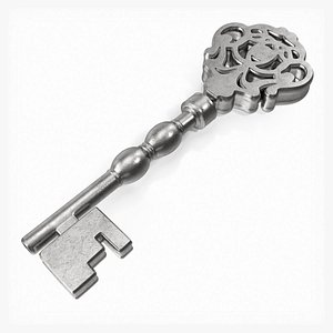 3D model Key Silver 11