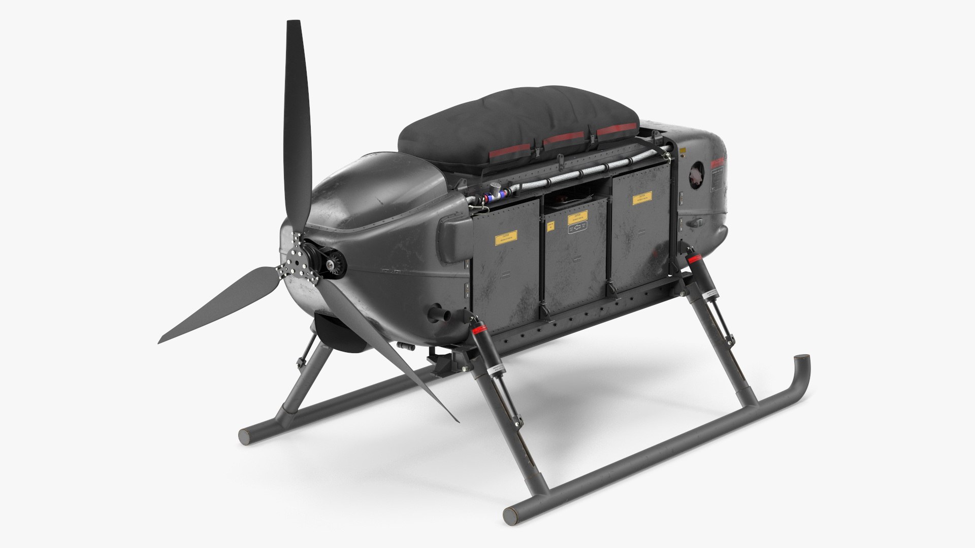 Unmanned Aerial Delivery Vehicle 3D model preview