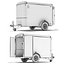 8 utility cargo trailer 3d max