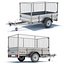 8 utility cargo trailer 3d max