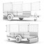 8 utility cargo trailer 3d max