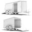 8 utility cargo trailer 3d max
