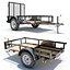 8 utility cargo trailer 3d max