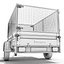 8 utility cargo trailer 3d max