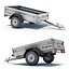 8 utility cargo trailer 3d max
