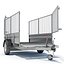 8 utility cargo trailer 3d max