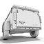 8 utility cargo trailer 3d max