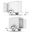 8 utility cargo trailer 3d max