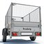 8 utility cargo trailer 3d max