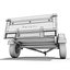 8 utility cargo trailer 3d max