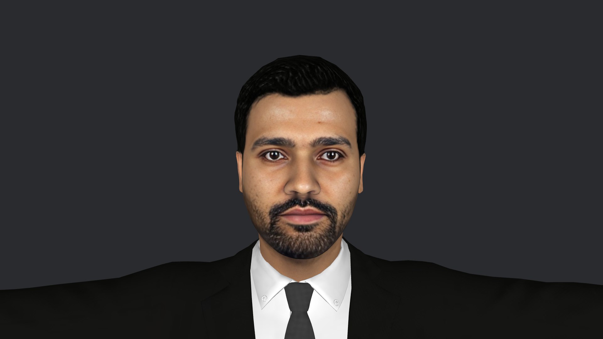 Rohit Sharma Hyper Realistic Full Body Fully Rigged Character 3D model ...